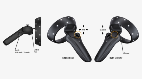 Transparent Htc Vive Controller Png - Windows Mixed Reality Controllers, Png Download, Free Download