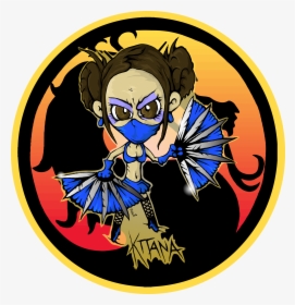 Princess Kitana - Mortal Kombat Emblem, HD Png Download, Free Download