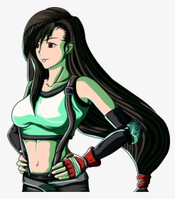 Ffvii Remake Poster Project Tifa - Cartoon, HD Png Download, Free Download