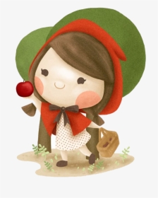 Little Red Riding Hood Transparent Image - Nanhi Lal Chunni, HD Png Download, Free Download