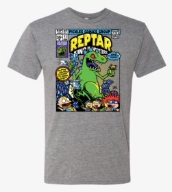 Reptar Men"s Triblend T-shirt - Reptar T Shirt, HD Png Download, Free Download
