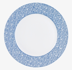 Labyrinth Service Plate Blue - Circle, HD Png Download, Free Download