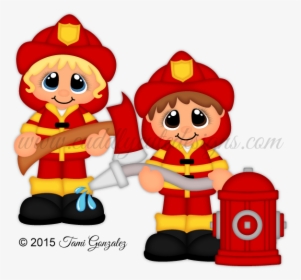 Fireman Clipart Firehose - Career Cuties, HD Png Download, Free Download