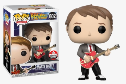 Marty Mcfly Funko Pop Guitar , Png Download - Marty Mcfly Pop Guitar, Transparent Png, Free Download