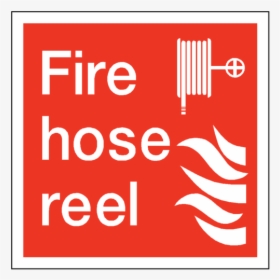 Fire Hose Reel Square Sticker - Fire Hose Reel Label, HD Png Download, Free Download