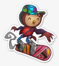 Fox As Marty Mcfly Sticker, HD Png Download, Free Download