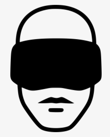 Virtual Reality Face - Virtual Reality Icon Png, Transparent Png, Free Download