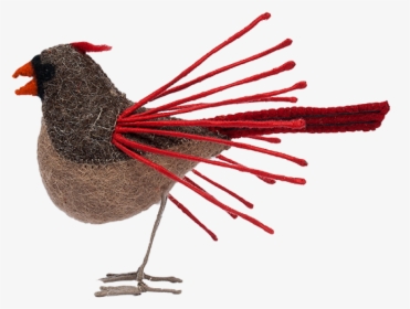 Felt Bird, Cardinal Courtship By Gold Leaf Design Group - Detroit Institute Of Arts, HD Png Download, Free Download
