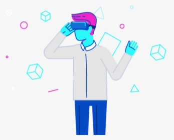 Virtual Reality Application Testing - Graphic Design, HD Png Download, Free Download