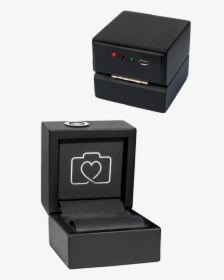Engagement Ring Box With In-built Mini Camera To Record - Box, HD Png Download, Free Download