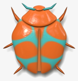 Ladybug Orange And Blue - Ladybird Beetle, HD Png Download, Free Download