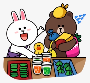 Line Sticker Food, HD Png Download, Free Download