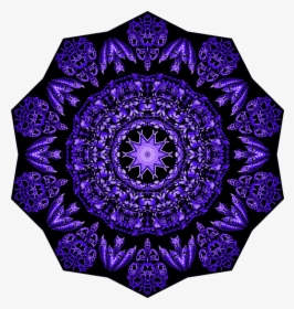 Transparent Purple Lace Png - Circle, Png Download, Free Download