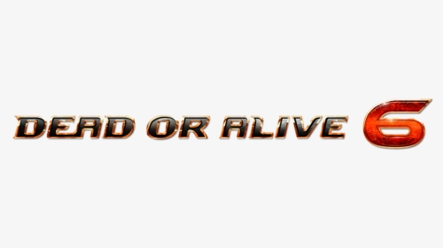 Dead Or Alive 6 Png Logo, Transparent Png, Free Download