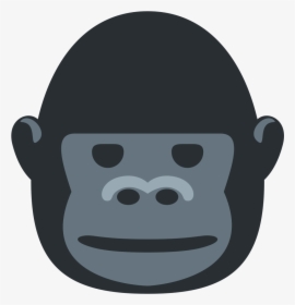 File Twemoji F D - Discord Gorilla Emoji, HD Png Download, Free Download