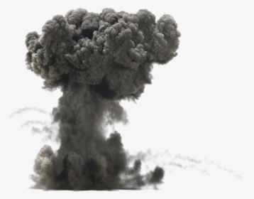 Dark Smoke Explosion Png Image - Pine, Transparent Png, Free Download