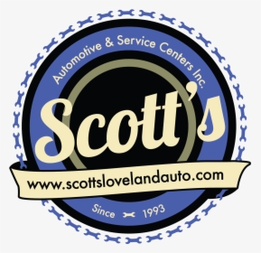 Scott"s Fort Collins Auto - Scott's, HD Png Download, Free Download