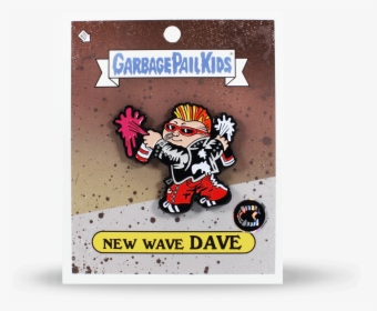 Garbage Pail Kids® New Wave Dave Enamel Pin"  Class= - Garbage Pail Kids, HD Png Download, Free Download