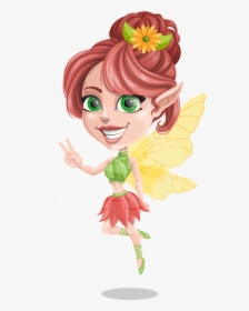 Flower Fairy Image Cartoon, HD Png Download, Free Download
