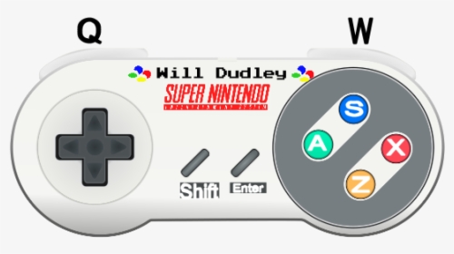 Snes Controller Clipart, HD Png Download, Free Download