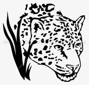 Png Black And White Head Drawing At Getdrawings Com - Jaguar Png Black And White Head, Transparent Png, Free Download