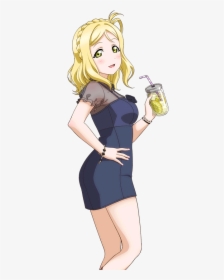 Mari Ohara Png - Love Live! Sunshine!!, Transparent Png, Free Download