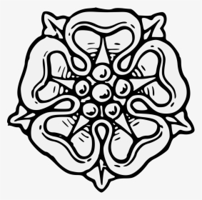 Rose Traceable Heraldic Art Png Traceable Roses - Game Of Thrones Tyrell Sigil, Transparent Png, Free Download