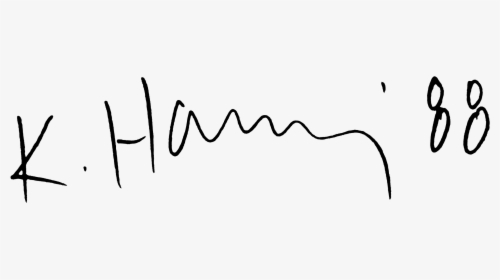 Keith Haring Signature, HD Png Download, Free Download