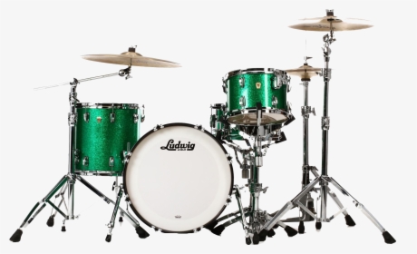Drum Free Transparent Images - Ludwig Classic Maple Green Sparkle, HD Png Download, Free Download