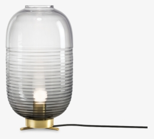 Lantern Table Lamp Smoke / Light Patina Brass - Paper Lantern, HD Png Download, Free Download