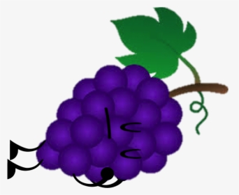 Grape Clipart Purple Object - Object Grape, HD Png Download, Free Download