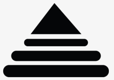 Pyramid, Music System Icon - Triangle, HD Png Download, Free Download