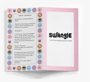 Swangle Rules Mocked Up2 - Paper, HD Png Download, Free Download