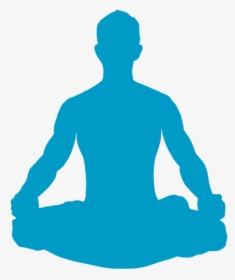 Accept Yourself, Accept Others, And Accept Things You - Yoga Meditating Silhouette Png, Transparent Png, Free Download