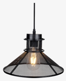 Black Metal V Shape Mesh Pendant Lamp D - Lampa Loft, HD Png Download, Free Download