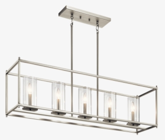 Kichler 43995ni Crosby Transitional Linear Chandelier - Kichler Crosby, HD Png Download, Free Download