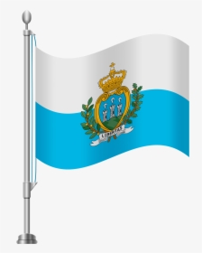 San Marino Flag - Puerto Rican Flag Clipart, HD Png Download, Free Download