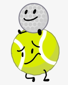 Battle For Dream Island Wiki - Tennis Ball Bfb Golf Ball, HD Png Download, Free Download