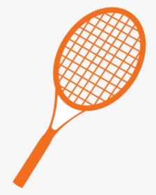 Transparent Tennis Png - Tennis Racket Silhouette, Png Download, Free Download