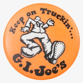 Keep On Truckin - Circle, HD Png Download, Free Download