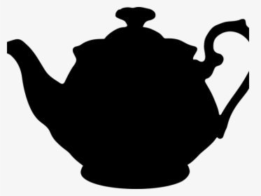 Tea Set Clipart Transparent - Clip Art Teapot Silhouette, HD Png Download, Free Download