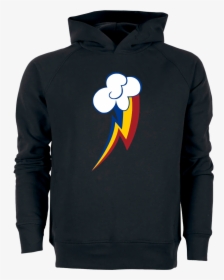 Clip Art Rainbowdash Sweatshirt - Hoodie, HD Png Download, Free Download