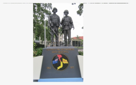Vietnamese And Australian War Memorial Brisbane - Statue, HD Png Download, Free Download
