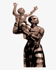 African Woman And Child - African Woman And Child Illustration Transparent, HD Png Download, Free Download
