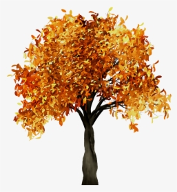 Fall Tree Branch Portable Network Graphics Trunk - Autumn Tree Clipart Png, Transparent Png, Free Download
