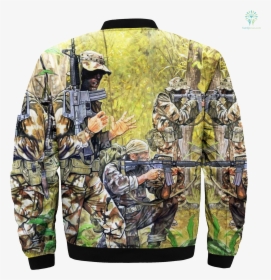 S Special Forces In Vietnam Over Print Jacket %tag, HD Png Download, Free Download