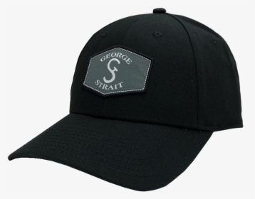 George Strait Black Ballcap W/ Patch"  Title="george - Under Armour Caps Black, HD Png Download, Free Download