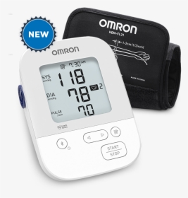 Omron Silver Blood Pressure Monitor, HD Png Download, Free Download