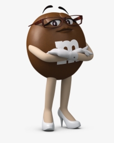 Large M&m"s Character - Brown M&m Character, HD Png Download, Free Download