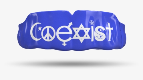 Coexist"  Class= - Coexist Bumper Sticker, HD Png Download, Free Download